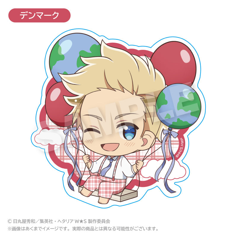 ヘタリア World☆Stars』ばるんこステッカー デンマーク – Anime