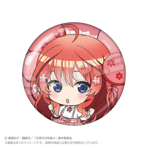 『五等分の花嫁*』ばるんこ缶バッジ 中野五月【202510再販】