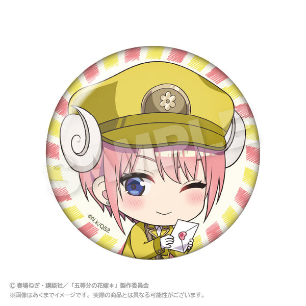 『五等分の花嫁*』おとどけメェる缶バッジ 中野一花【202510再販】