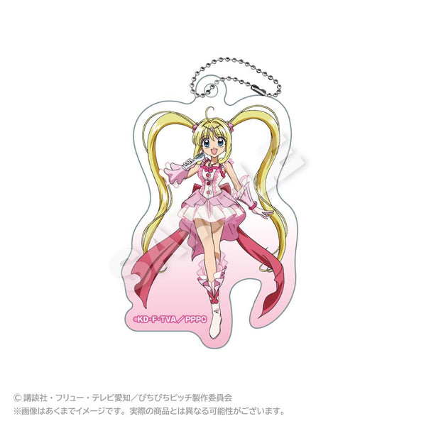 『ぴちぴちピッチ』アクリルキーホルダー ピュアVer. るちあ