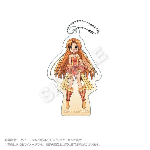 『ぴちぴちピッチ』アクリルキーホルダー ピュアVer. 星羅