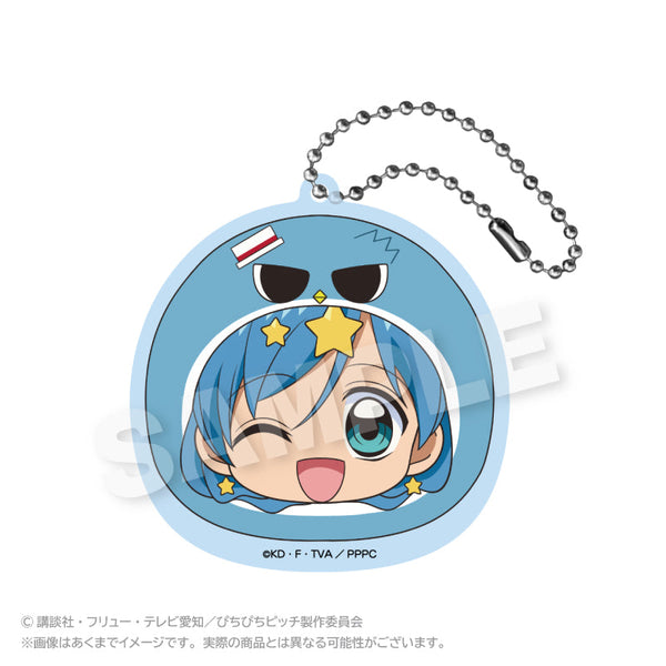 『ぴちぴちピッチ』まるめいつアクリルキーホルダー 波音