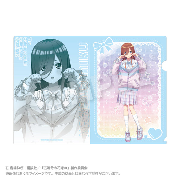 『五等分の花嫁*』クリアファイル ゆめかわせいふくVer. 中野三玖