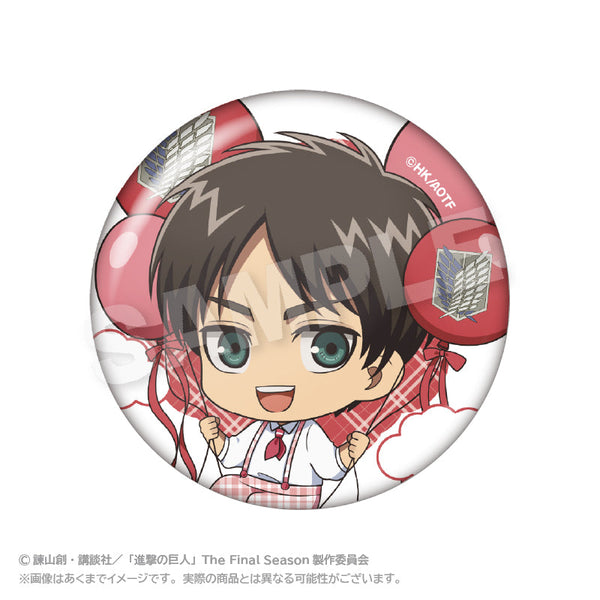 『進撃の巨人』ばるんこ缶バッジ エレン・イェーガー