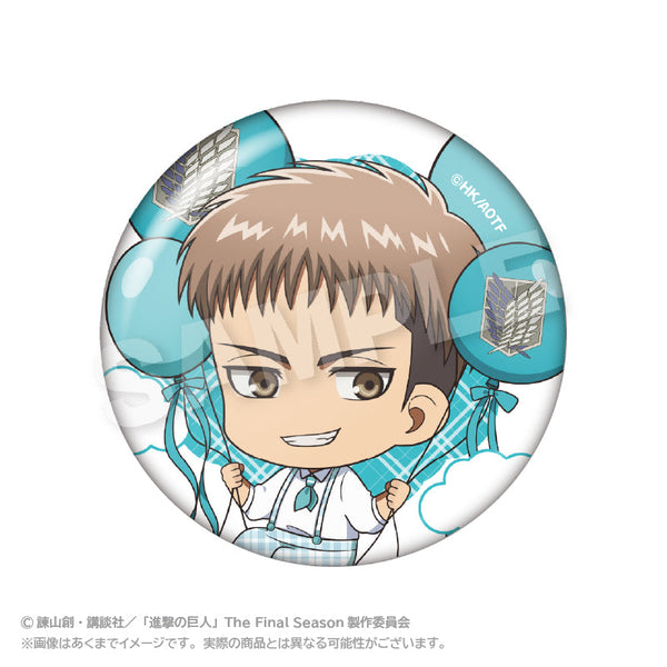 『進撃の巨人』ばるんこ缶バッジ ジャン・キルシュタイン