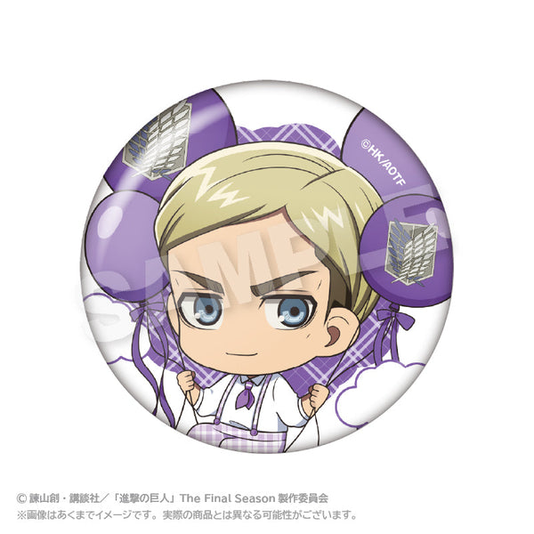 『進撃の巨人』ばるんこ缶バッジ エルヴィン・スミス