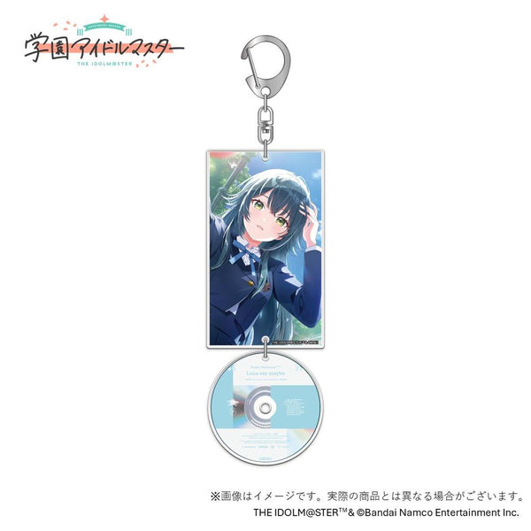 『学園アイドルマスター』初星学園レトロコレクション公式8cmCD風アクリルキーホルダー【月村手毬】