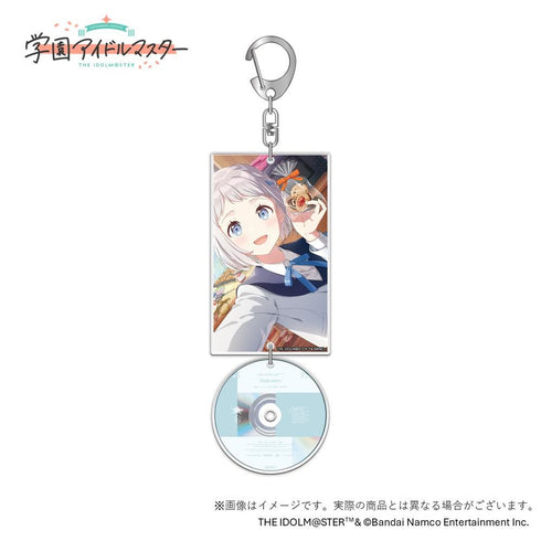 『学園アイドルマスター』初星学園レトロコレクション公式8cmCD風アクリルキーホルダー【葛城リーリヤ】