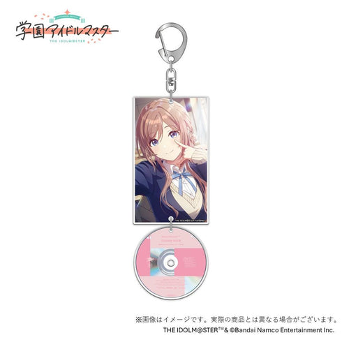 『学園アイドルマスター』初星学園レトロコレクション公式8cmCD風アクリルキーホルダー【姫崎莉波】