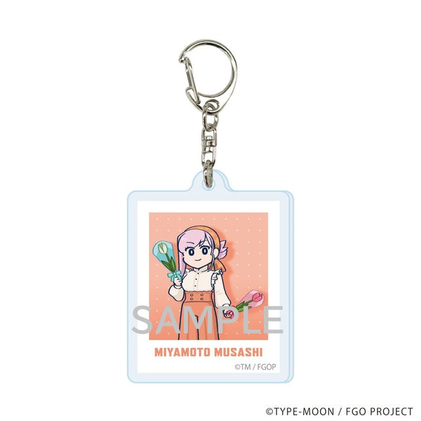 "Fate/Grand Order: I Don't Understand Ritsuka Fujimaru" BOUQUET Ver. Acrylic Keychain (Miyamoto Musashi)