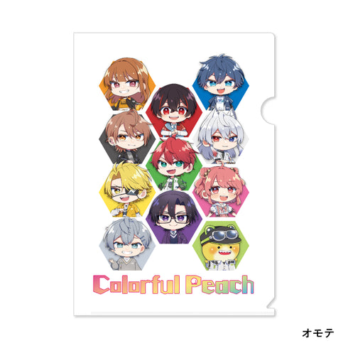 『カラフルピーチ』からぴちコレクション Vol.1 クリアファイル (ミニキャラ Ver.) 【202511再販】