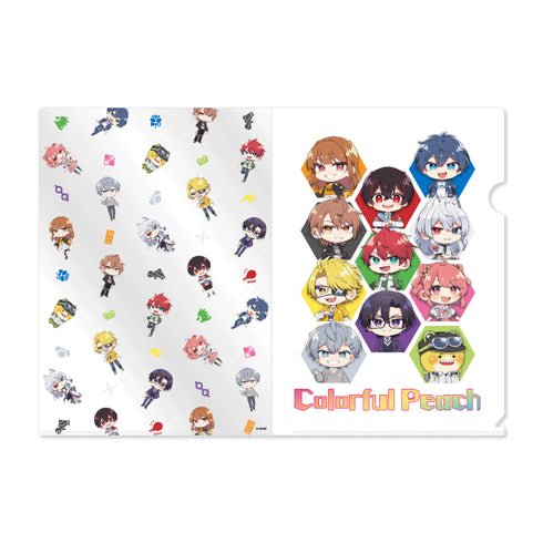 『カラフルピーチ』からぴちコレクション Vol.1 クリアファイル (ミニキャラ Ver.) 【202511再販】
