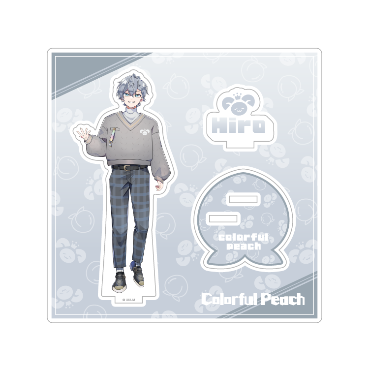 カラフルピーチ ヒロ 2025ビジュ アクリルスタンド 14個セット カラフルピーチ 新ビジュ2025 アクリルスタンド ヒロくん - メルカリ