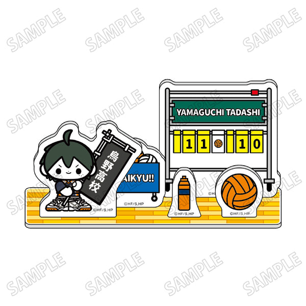 『ハイキュー!!』ミニキャラアクリルジオラマ【のぼりver.】4山口 忠