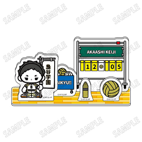 『ハイキュー!!』ミニキャラアクリルジオラマ【のぼりver.】8赤葦京治