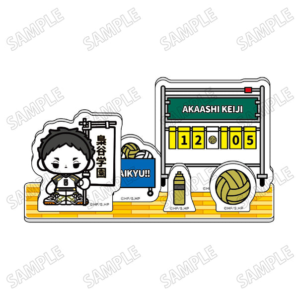 『ハイキュー!!』ミニキャラアクリルジオラマ【のぼりver.】8赤葦京治