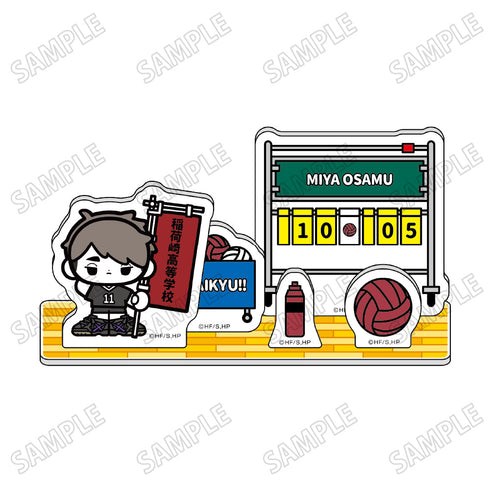 『ハイキュー!!』ミニキャラアクリルジオラマ【のぼりver.】10宮 治