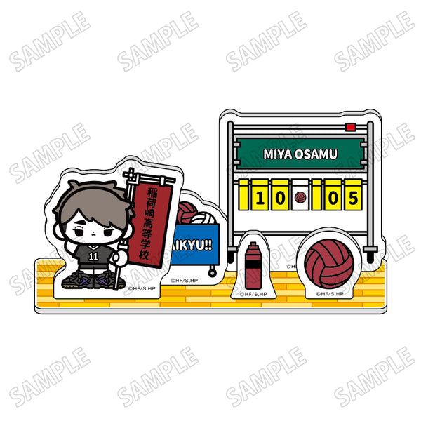 『ハイキュー!!』ミニキャラアクリルジオラマ【のぼりver.】10宮 治