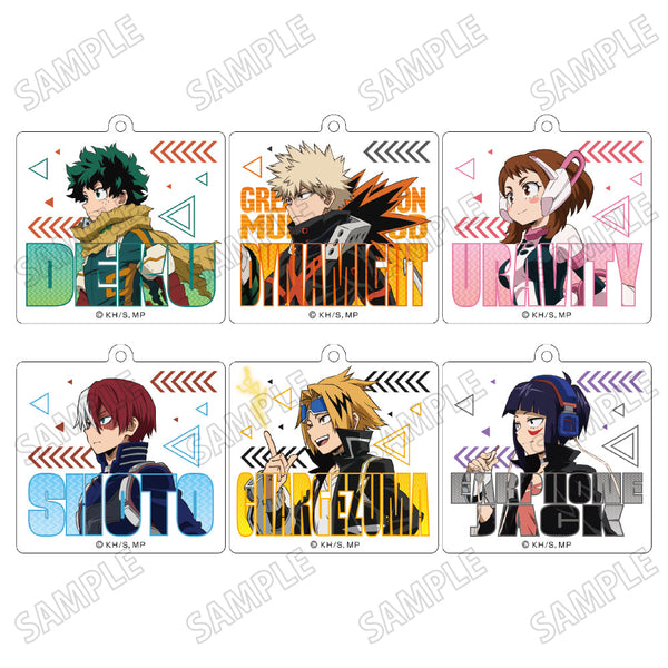 『僕のヒーローアカデミア』描き下ろしアクリルキーホルダーコレクション【行進ver.】【BOX】