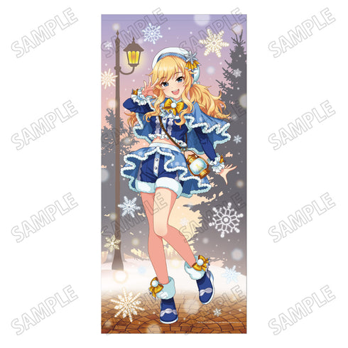 『アイドルマスター シンデレラガールズ』描き下ろし等身大タペストリー【スノードームver.】3大槻 唯