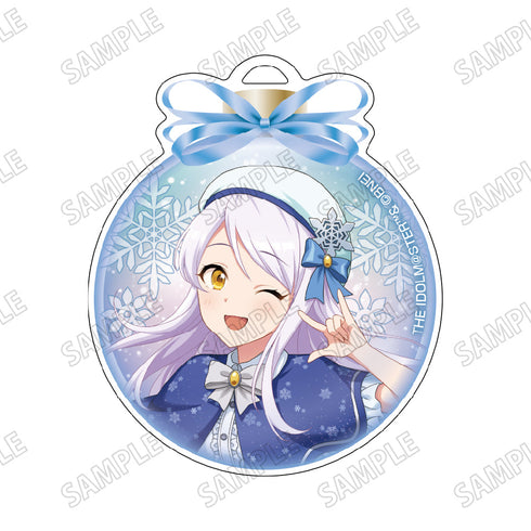 『アイドルマスター シンデレラガールズ』描き下ろしアクリルキーホルダー【スノードームver.】2イヴ・サンタクロース