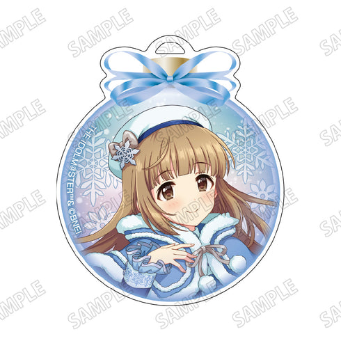 『アイドルマスター シンデレラガールズ』描き下ろしアクリルキーホルダー【スノードームver.】6依田 芳乃