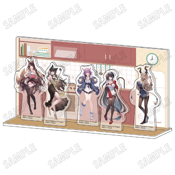 『アズールレーン』描き下ろしアクリルジオラマ【エプロンver.】