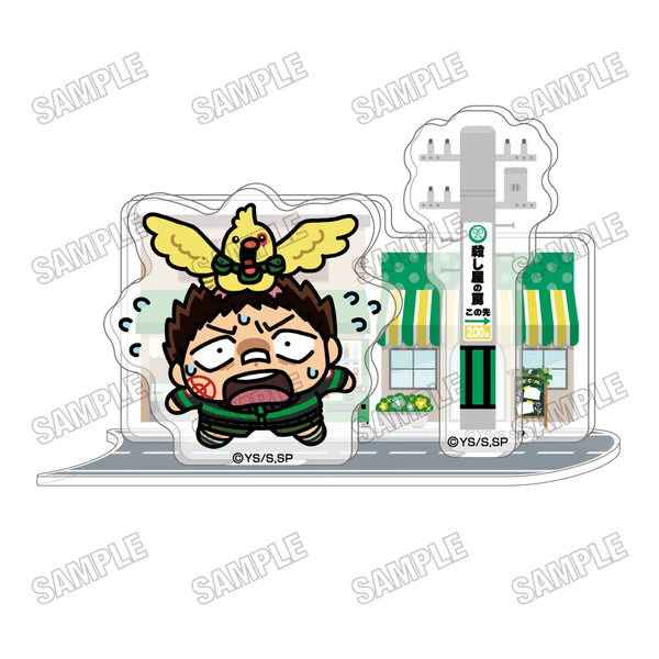 『SAKAMOTO DAYS』描き起こしミニアクリルジオラマ4眞霜 平助