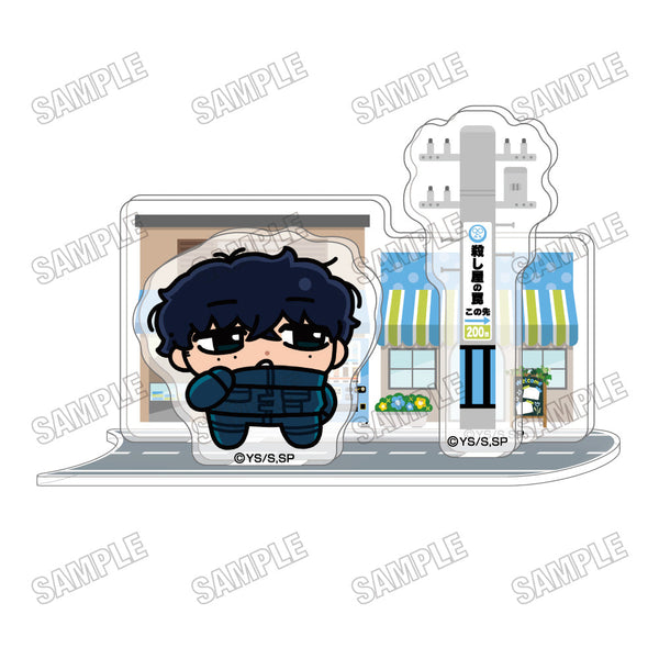 『SAKAMOTO DAYS』描き起こしミニアクリルジオラマ8勢羽 夏生