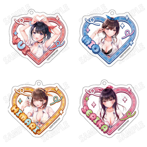 『制服カノジョ2』描き下ろしアクリルキーホルダーコレクション【BOX】