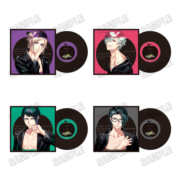 『DYNAMIC CHORD』レコード風コースター4apple-polisher