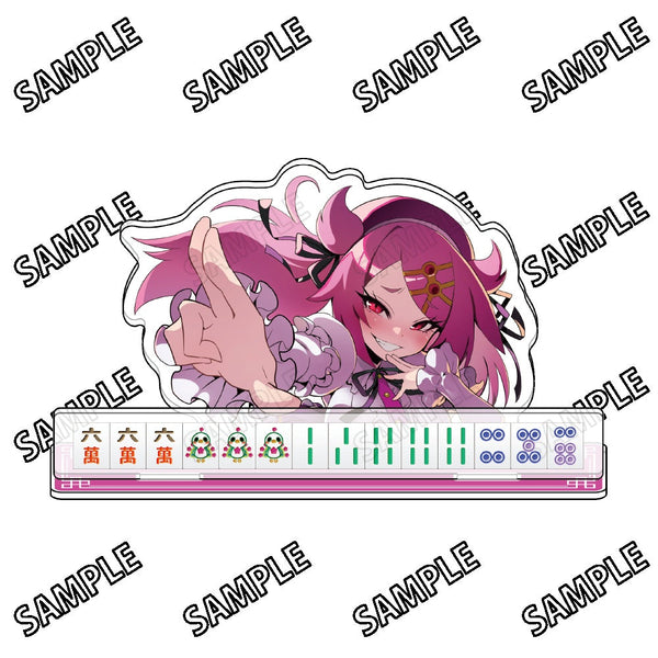 『麻雀ファイトガール』ミニアクリルジオラマ4アマト・テンシ
