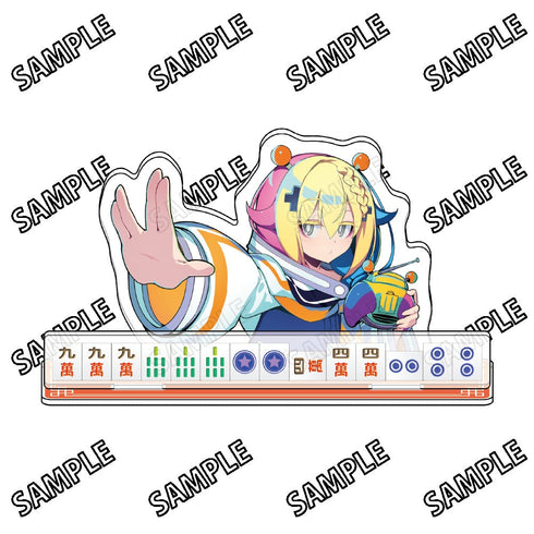 『麻雀ファイトガール』ミニアクリルジオラマ7トイトイ