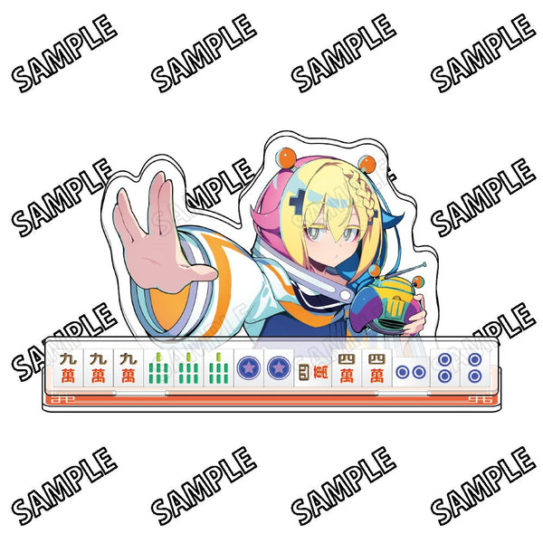 『麻雀ファイトガール』ミニアクリルジオラマ7トイトイ