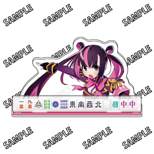 『麻雀ファイトガール』ミニアクリルジオラマ8クニノカミ・ムサシ