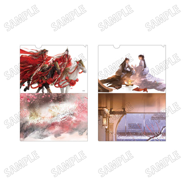 『大河幻想ラジオドラマ魔道祖師』描き下ろしクリアファイルセット【結婚ver.】B