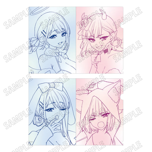 『千種みのり』描き下ろし線画クリアファイルセット