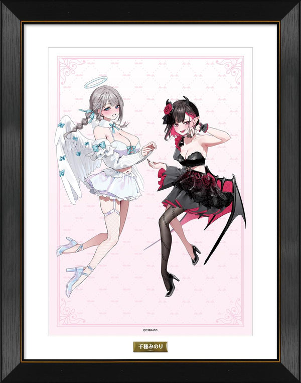 『千種みのり』描き下ろし複製原画【天使&悪魔ver.】