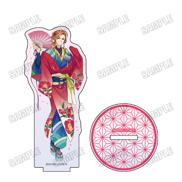 『BROTHERS CONFLICT』描き下ろしオーロラアクリルスタンド【和装ver.】4朝日奈光