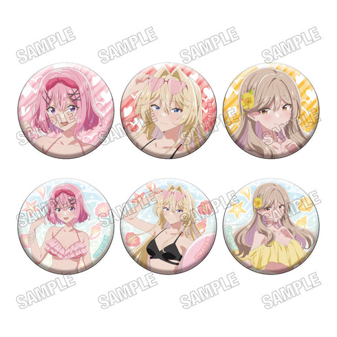 『わたしが恋人になれるわけないじゃん、ムリムリ!(※ムリじゃなかった!?)』描き下ろし缶バッジコレクション【水着ver.】【BOX】