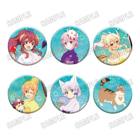 『まちカドまぞく 2丁目』描き下ろし缶バッジコレクション【浴衣ver.】【BOX】