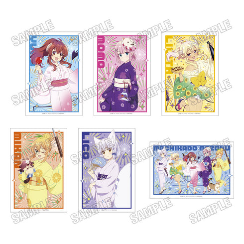 『まちカドまぞく 2丁目』描き下ろしイラストカードセット【浴衣ver.】