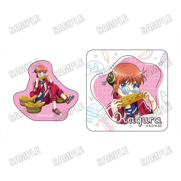 『3年Z組銀八先生』ステッカーセット【夏の食べ物ver.】2神楽