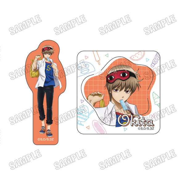 『3年Z組銀八先生』ステッカーセット【夏の食べ物ver.】4沖田総悟