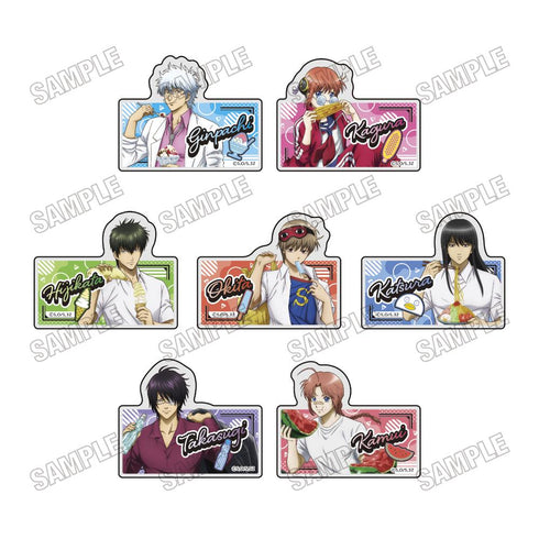 『3年Z組銀八先生』アクリルバッジコレクション【夏の食べ物ver.】【BOX】