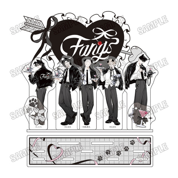 『FANGS』描き下ろしアクリルジオラマ【WANGS ver.】