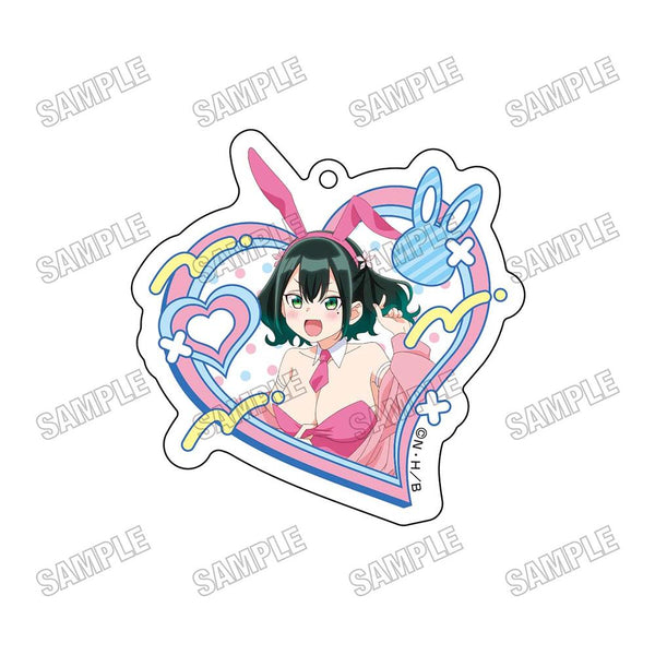 『ばっどがーる』描き下ろしアクリルキーホルダー【バニーver.】➃瑠璃葉 るら