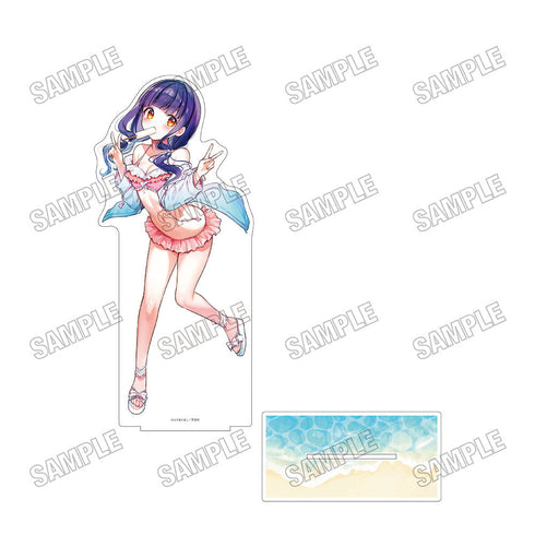 『一畳間まんきつ暮らし!』描き下ろしBIGアクリルスタンドLL【水着ver.】1森田芽衣子