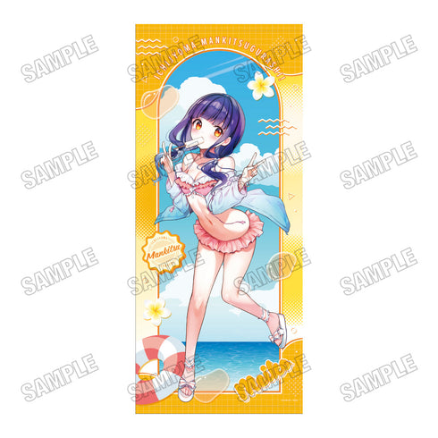 『一畳間まんきつ暮らし!』描き下ろし特大タペストリー【水着ver.】1森田芽衣子
