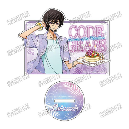 『コードギアス 反逆のルルーシュ』描き下ろしアクリルアートスタンド【サマーパーティーver.】1ルルーシュ【202604再販】